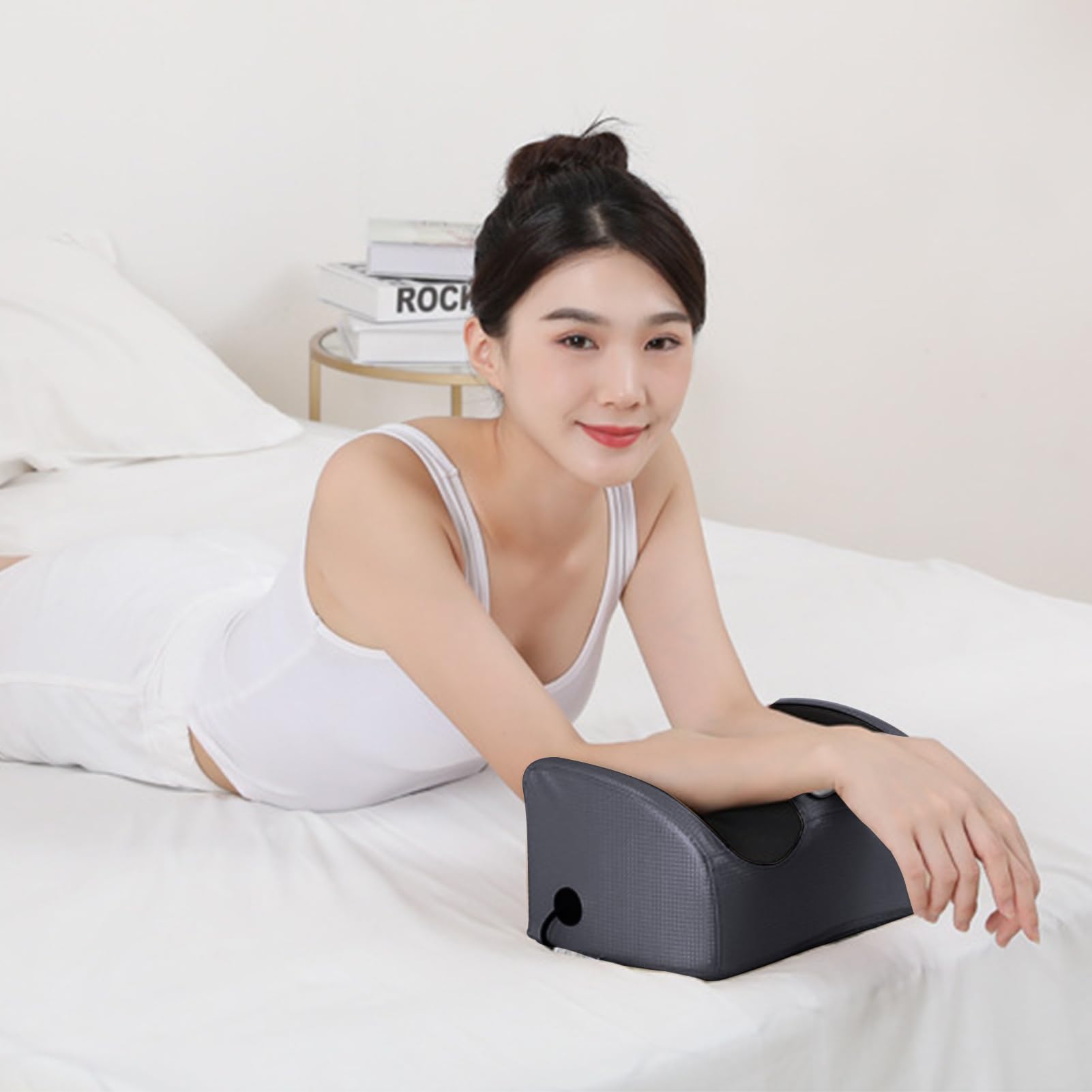 Masajeador de Pies con Calor Dispositivo de Masaje Ergonómico y Cómodo | Masajeador De Pies Con Calor Para El Hogar Para Familia, Hombres, Mujeres y Adultos en Hogar, Lugar de Trabajo, Sala de Est
