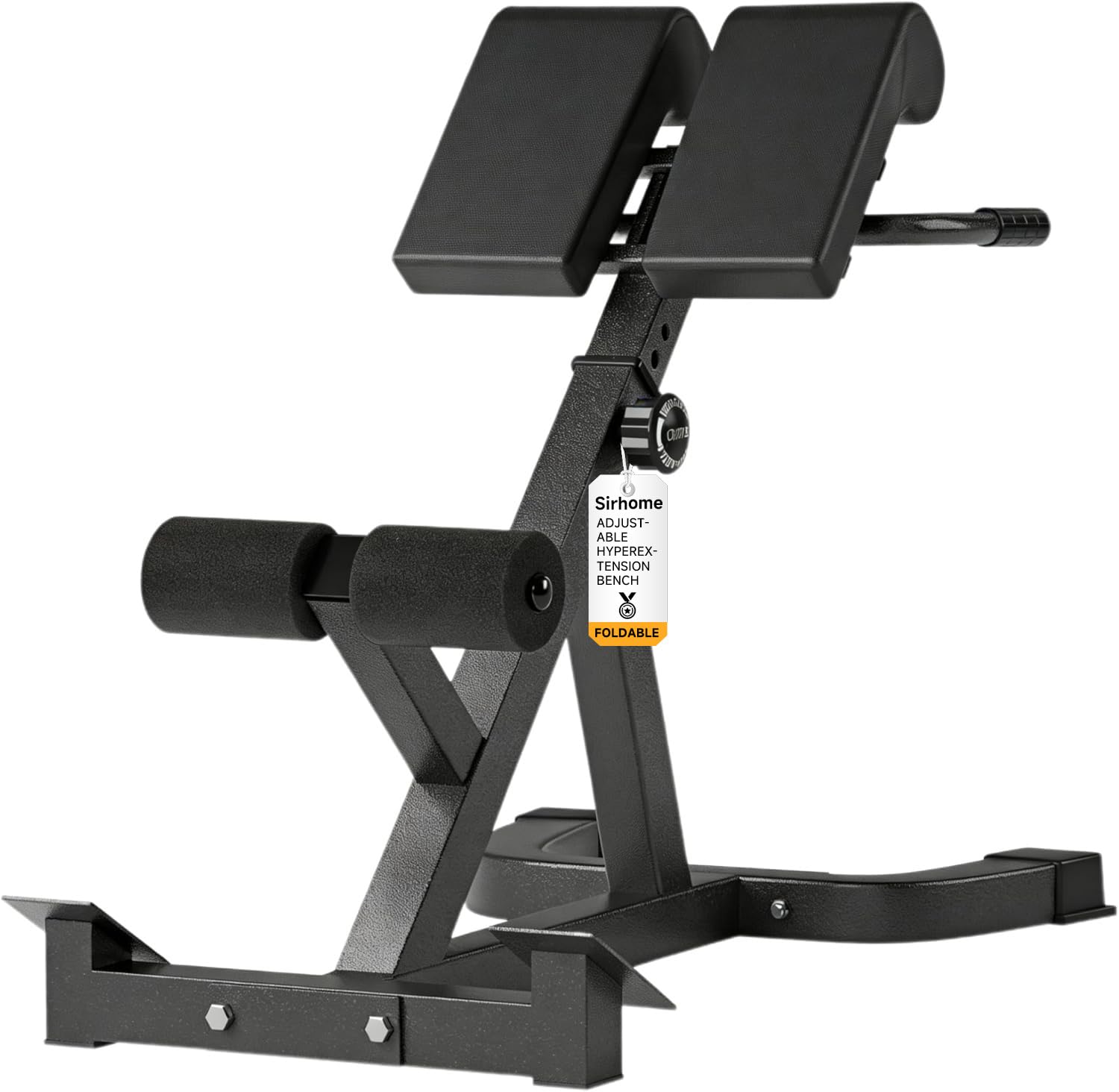 View 1 of 10/10/2026 ***HARDWARE MISSING*** SIRHOME Roman Chair Adjustable Hyperextension Bench