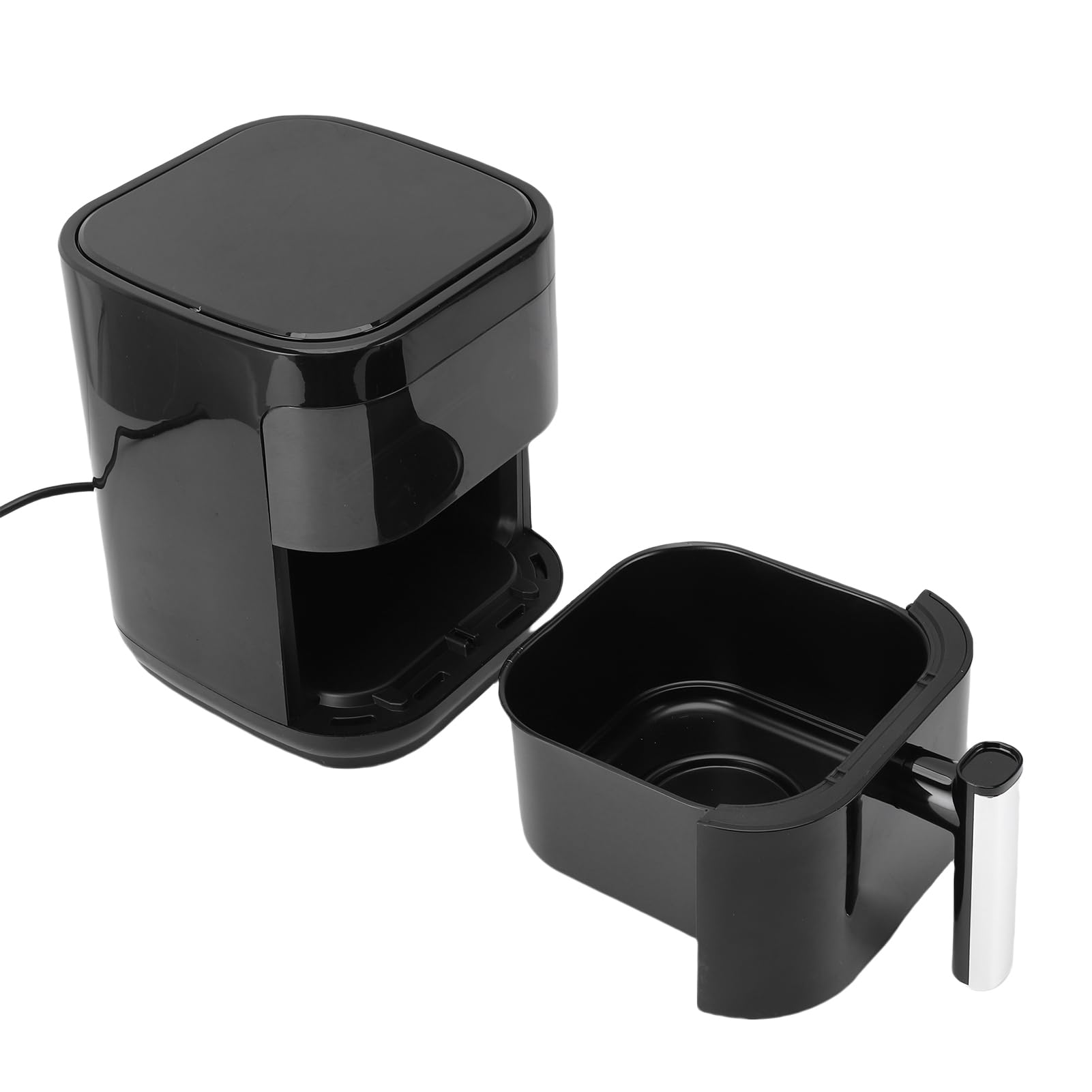 Generic Freidora Compacta Digital Cocina Eficiente para Comidas Saludables Ventana de Visualización 8 en 1 que Ahorra Espacio para Cocineros con Pantalla Táctil LCD (Enchufe de la UE 220V)