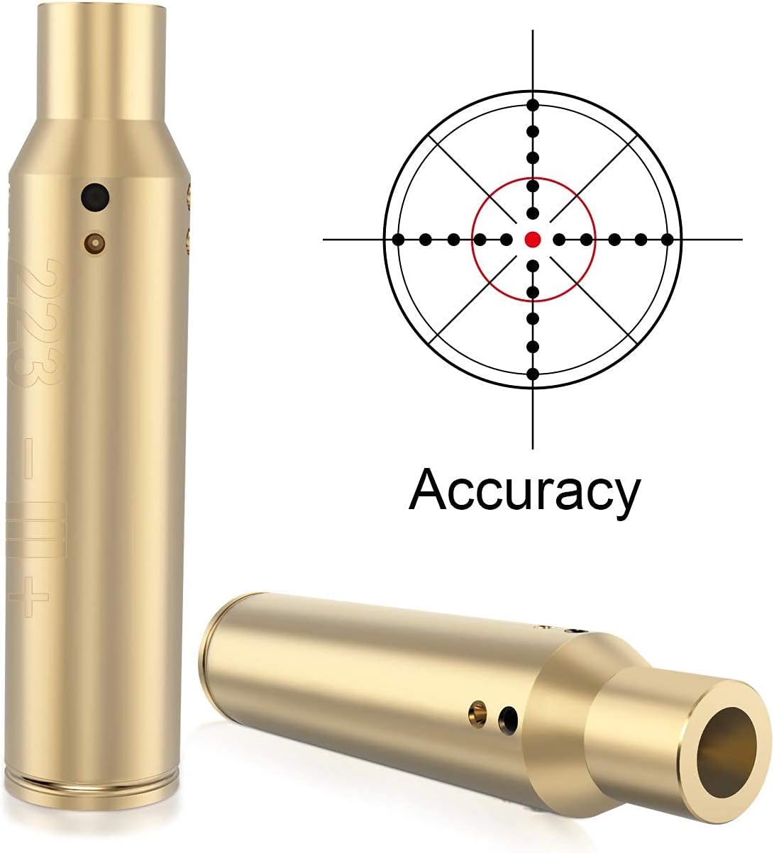 for .223/9mm Dot Red Boresighter Laser Sight Bore ...