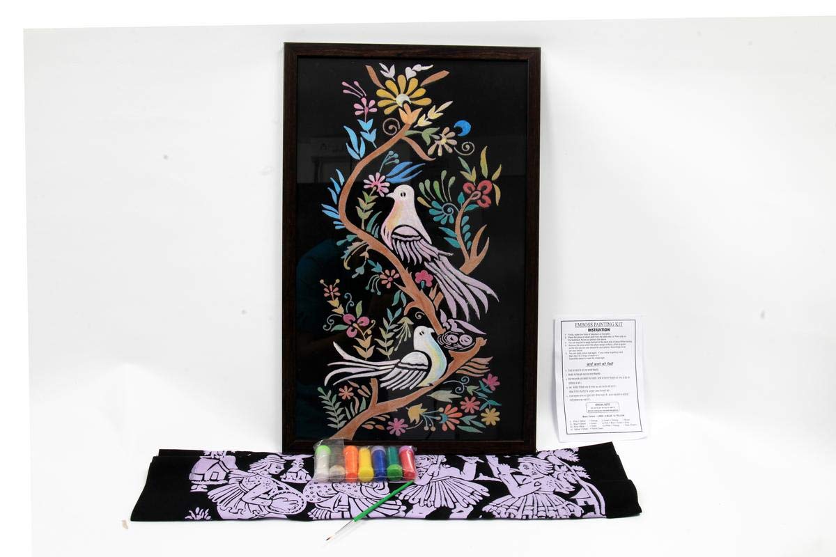 Fun Craft Emboss Painting Kit Amazon.in Toys & Games