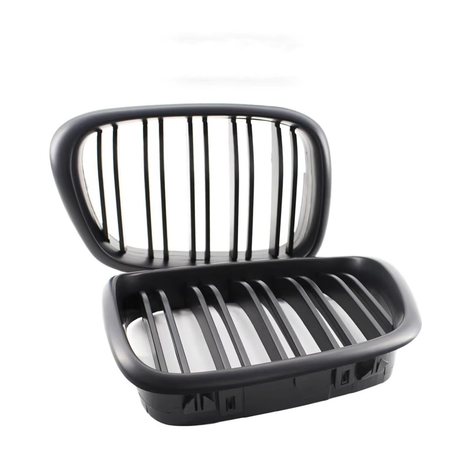 Couverture calandre centrale avant pour BMW E39 style M5 finition noire mate haut de gamme
