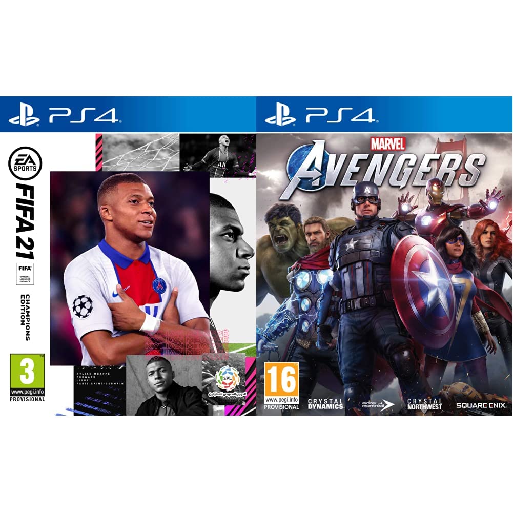 FIFA 21 Champions Edition (PS4)+Marvels Avengers (Free PS5 Upgrade) (B08NV1Y5JY) Amazon Price History, Amazon Price Tracker