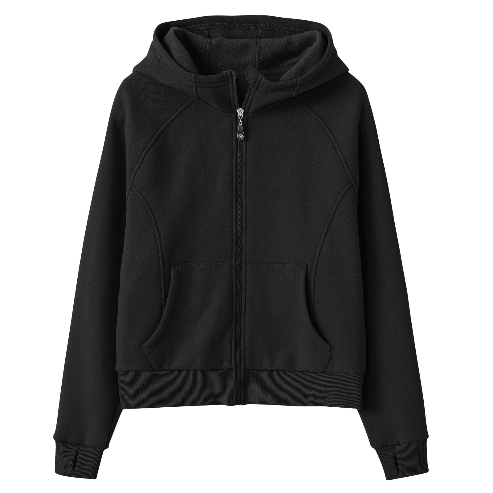 MoFiz Deportivo Chaqueta Mujer Sudaderas con Cremallera Mujer Running Fitness Yoga Sudadera con Capucha
