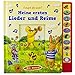 Meine ersten Lieder und Reime - Vorlese-Pappbilderbuch mit Sound: Mit Noten!. Mit Soundmodul