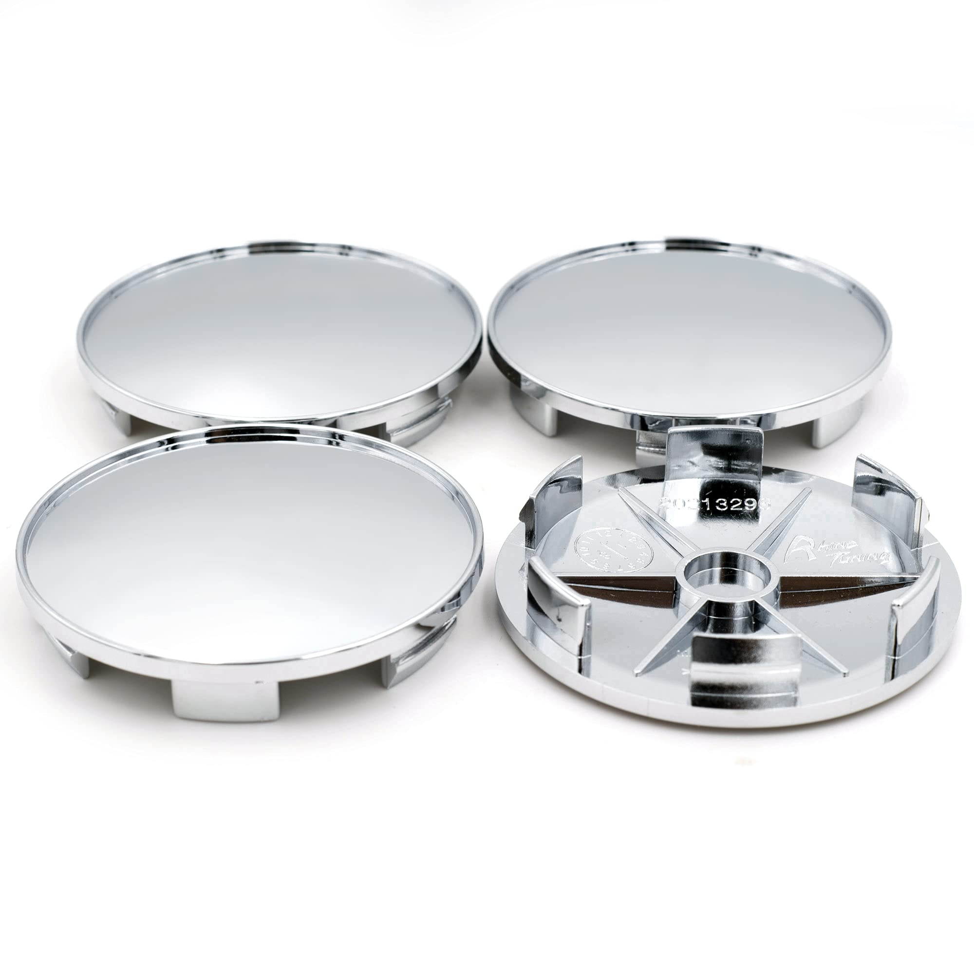 68mm(2.68in)/62mm(2.42in) Wheel Hub Center Caps Chrome