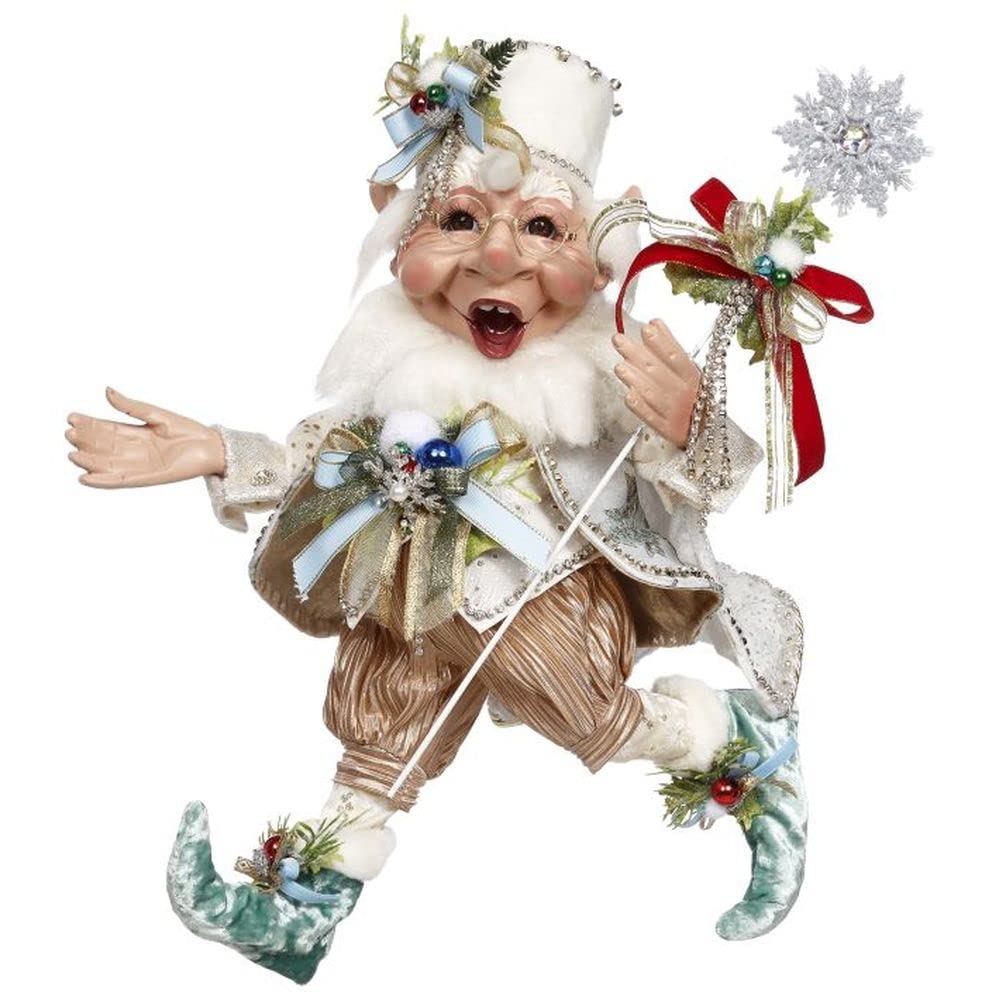 Mark Roberts Let It Snow Elfe figurine Noël 47,5 cm pour décoration cheminée