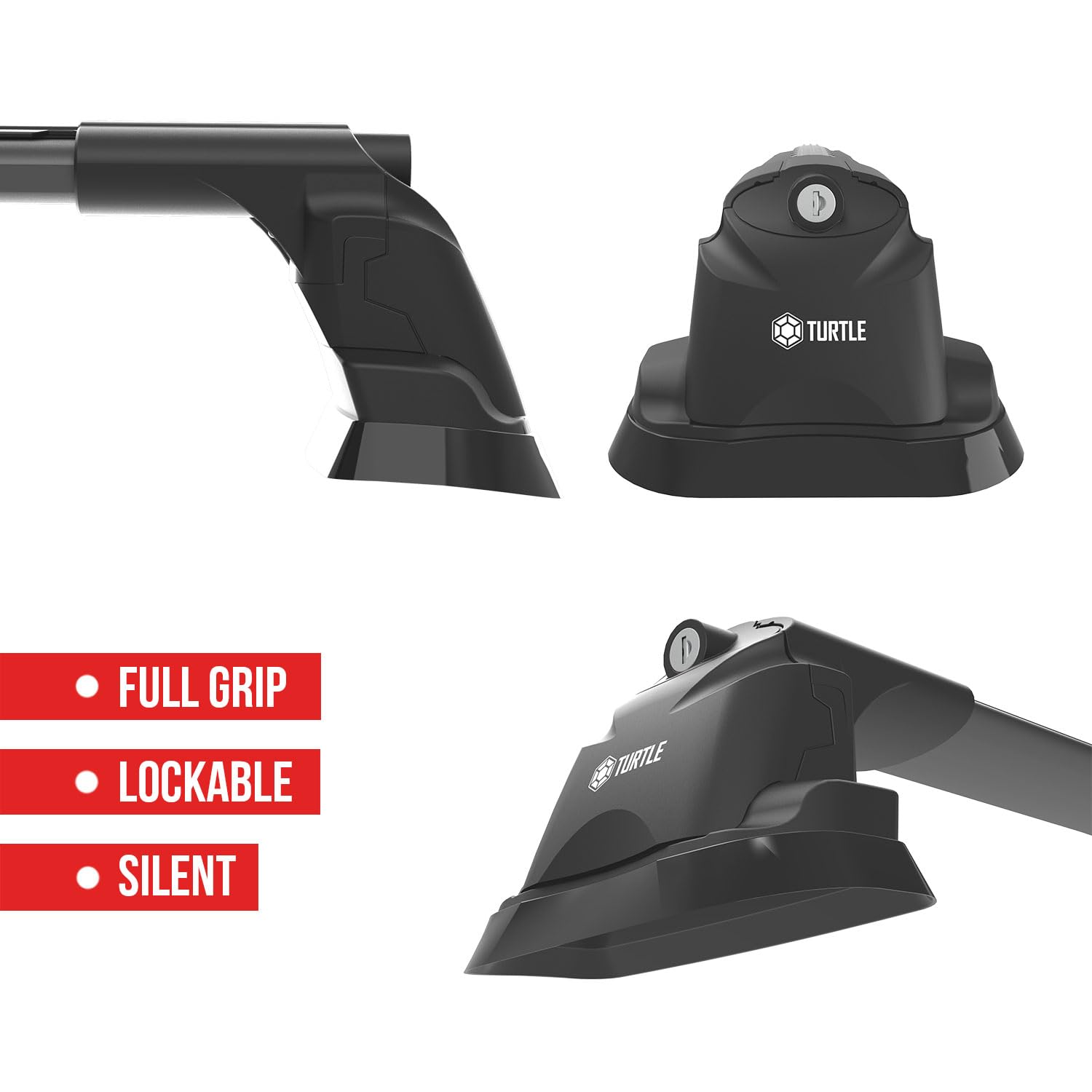 TURTLE Compatibile con Il Portapacchi Air3 Mitsubishi Triton (Mk5) 20152024 | Nero
