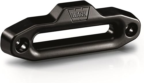 WARN 94244 Hawse Style Winch Fairlead para cabrestantes UTV Vantage, color negro