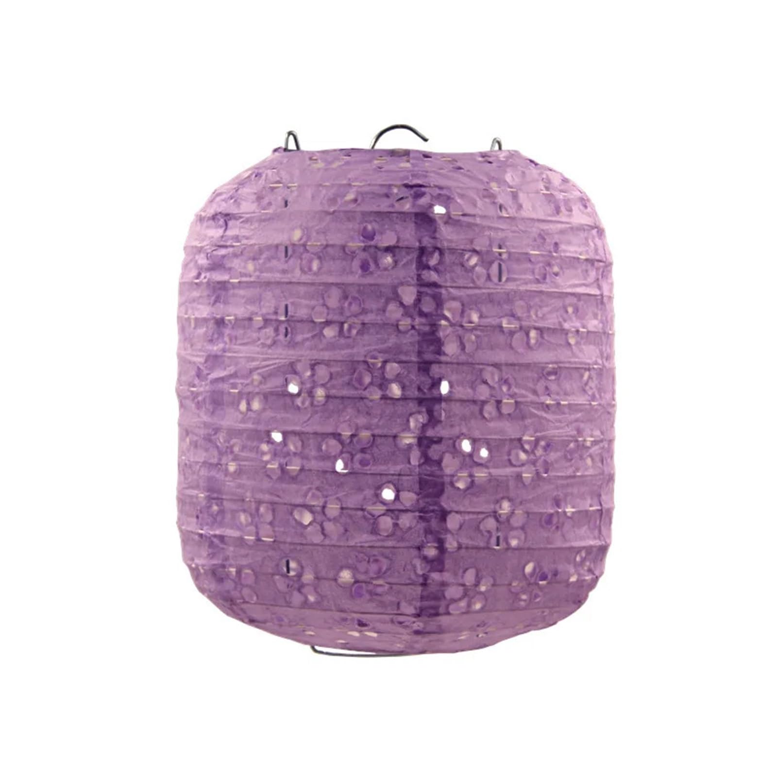 Zyayng Purple Elliptical 12Pc 20Cm Decoration Elliptical Paper Lantern For Wedding Party Supplies Lamp For Decoration(Purple Elliptical)