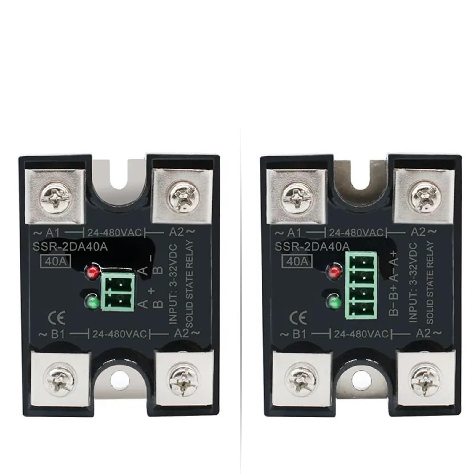 Relais statique SSR 25A Dural control à double sortie CC/CA pour une commutation silencieuse