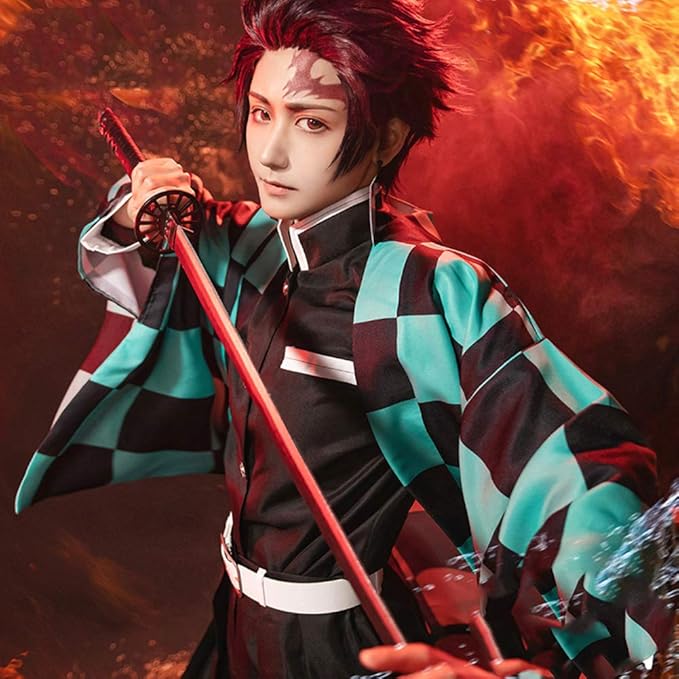 Amazon Co Jp 鬼滅の刃 炭治郎 傷 痣 竈門炭治郎 タトゥーステッカー 2枚入 6 7cm ホビー