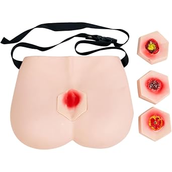 4 Stages of Bedsores, Decubitus Ulcer Care Model, Pressure Sore Simulator Nursing Model Decubitus Wound Care Model for Medical Training Practice