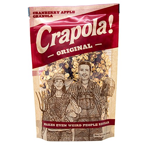 Granola Cereal by Crapola - Natural Granola with fruit and protein for a Healthy Breakfast Granola Cereal by Crapola - Natural Granola with fruit and protein for a Healthy Breakfast