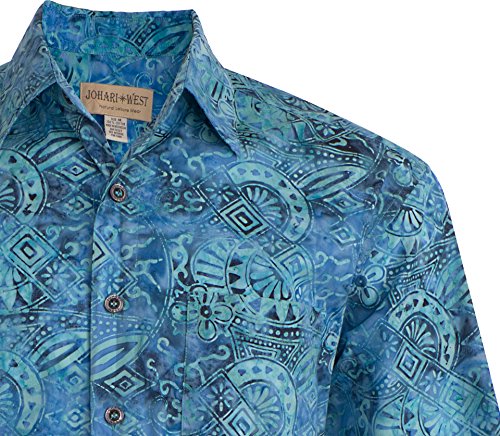 Samoan Surf Tropical Hawaiian Cotton Shirt2