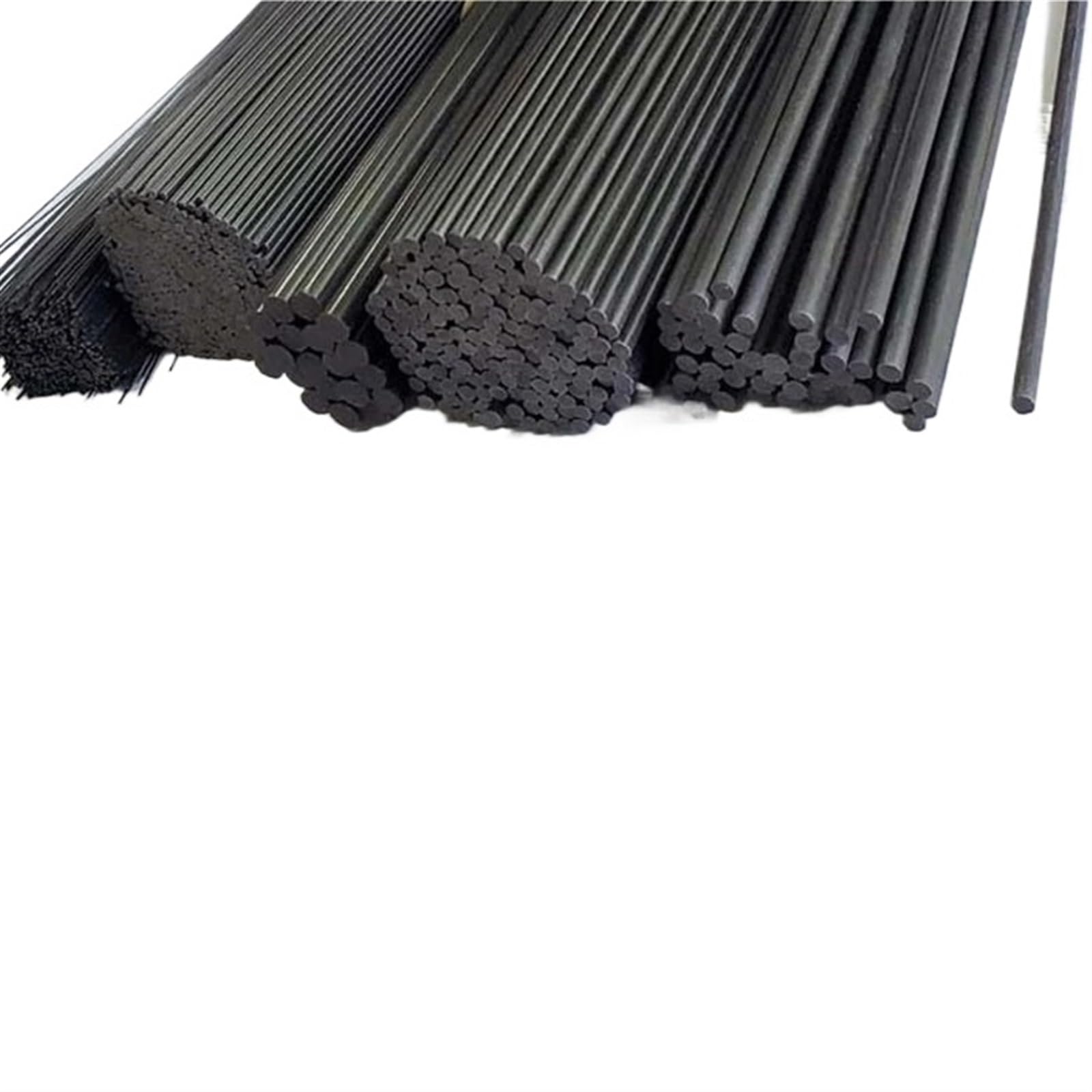 50pcs/lot Carbon Fiber Rods 1mm 1.5mm 2mm 3mm 5mm for RC Plane DIY tool wing tube Quadcopter arm carbon fiber tube (500mm) Carbon Fiber Rods(1.6mm)