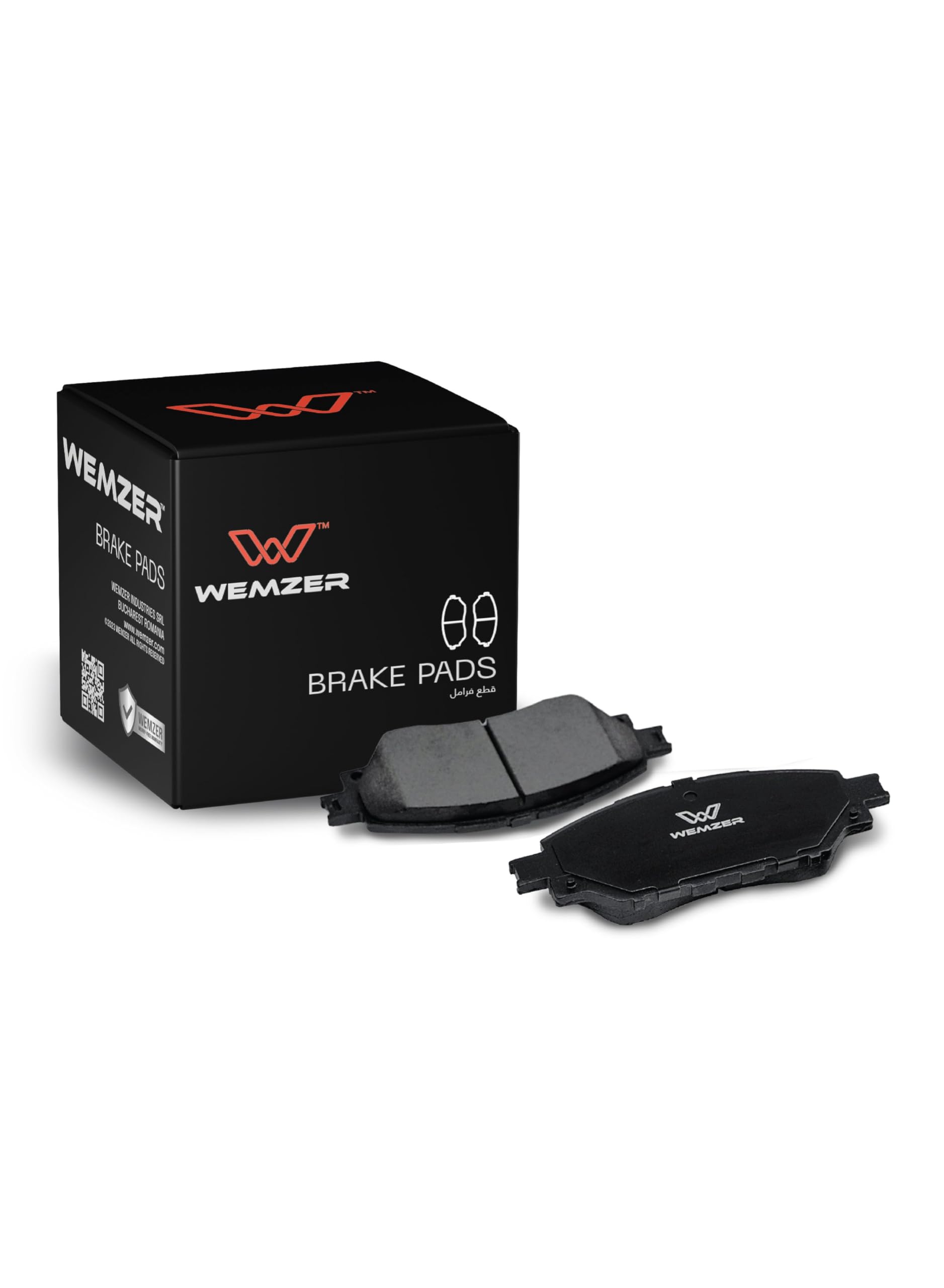 Premium Ceramic Brake Pads | 04465-33471-WZ | Compatible With Toyota Camry, Avalon, Lexus ES | Quiet & Long Lasting | ISO & ECE R90 Certified | Low Dust | Reliable Safety & Daily Driving