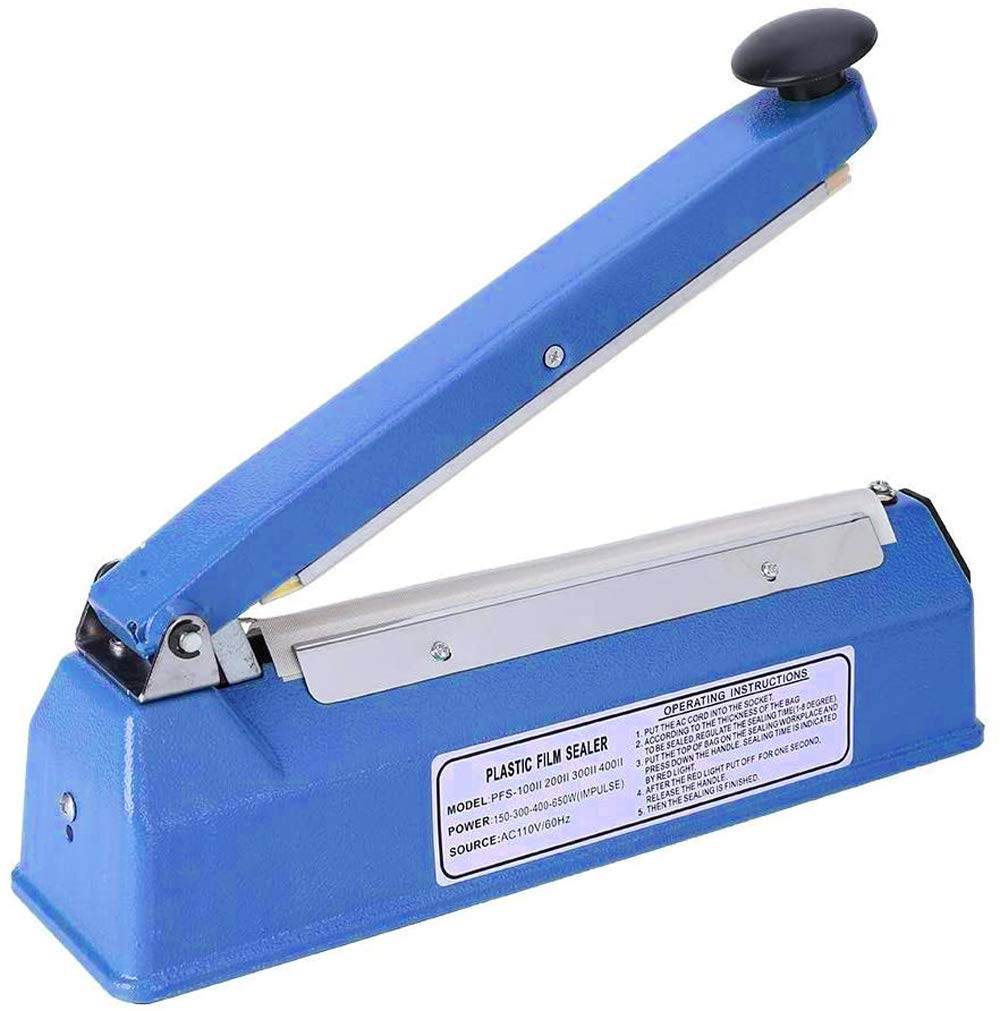 MLD Sealing Machine Packing Machine Plastic Sealer 8 Inch With Free 2 Elements (Blue)-picture-23