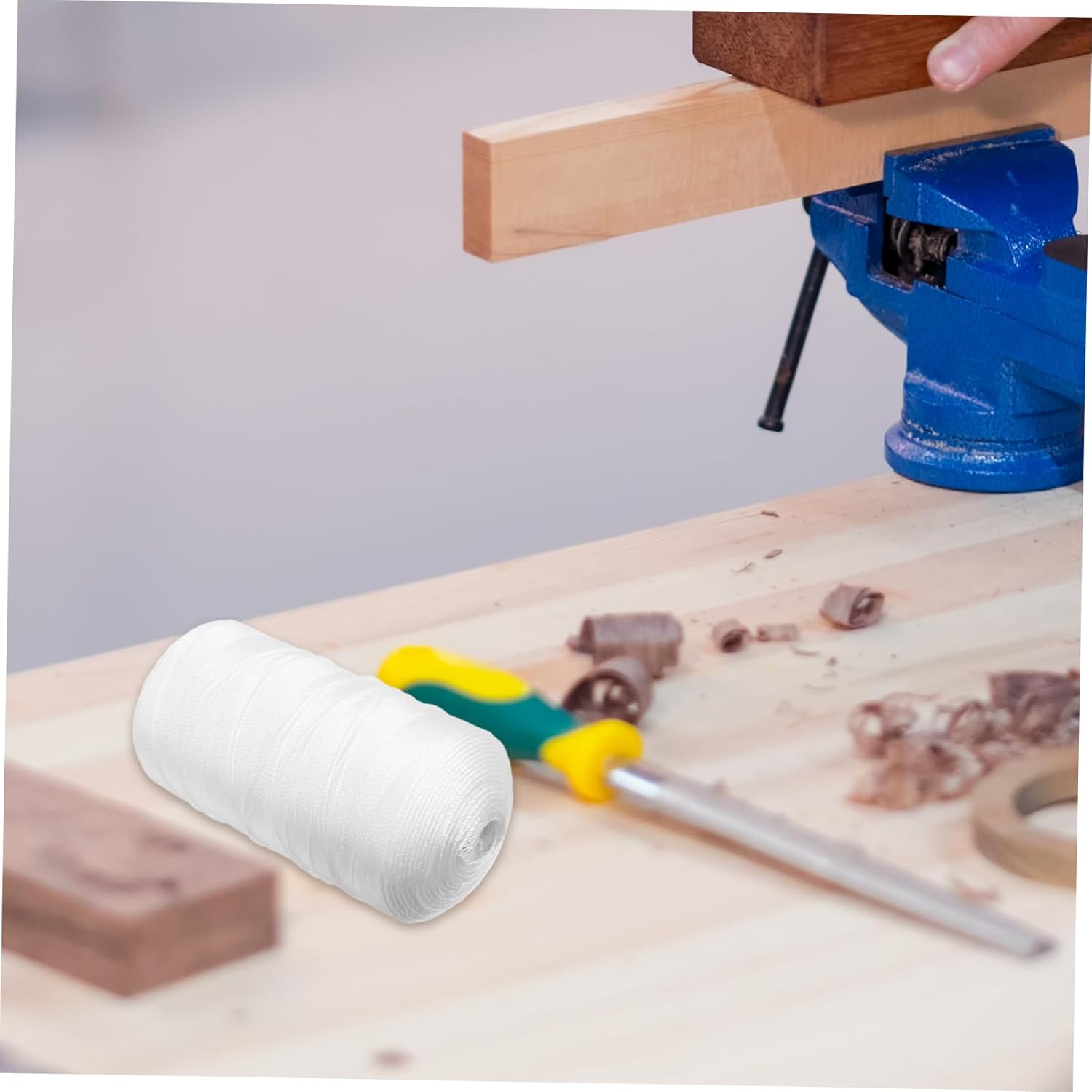 Climbing Plant Twine Rope Multi-use Durable Garden String for Support and Hanging Plants Corrosion-Resistant White Strands