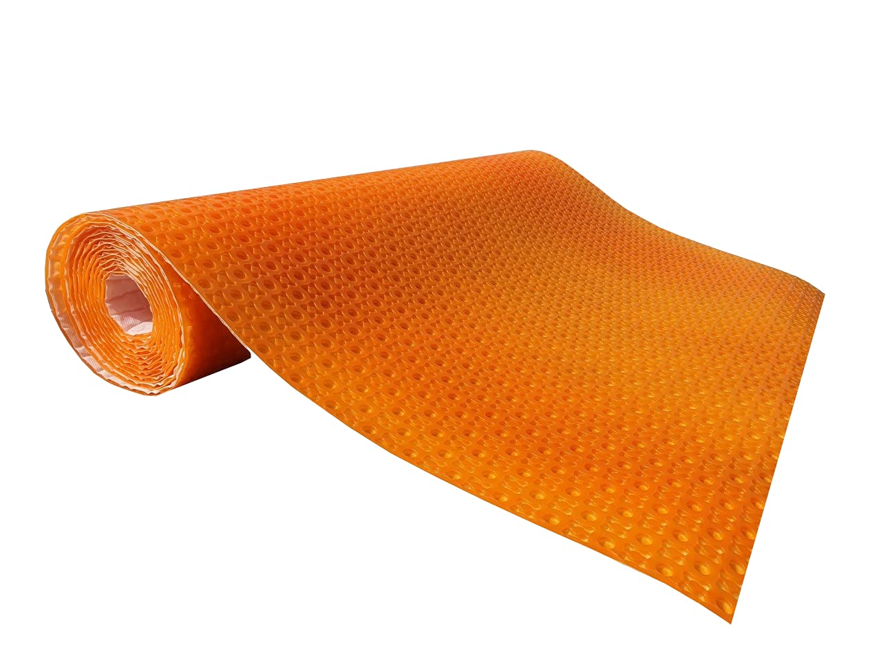 Nassboards – Orange Decoupling Membrane for Newly Laid Floors 30m² / 10m² / 5m² – Anti-Crack, Waterproof and Sound-Proof Plastic Ply Decoupling Membrane – Quick & Easy Laying (5m²)