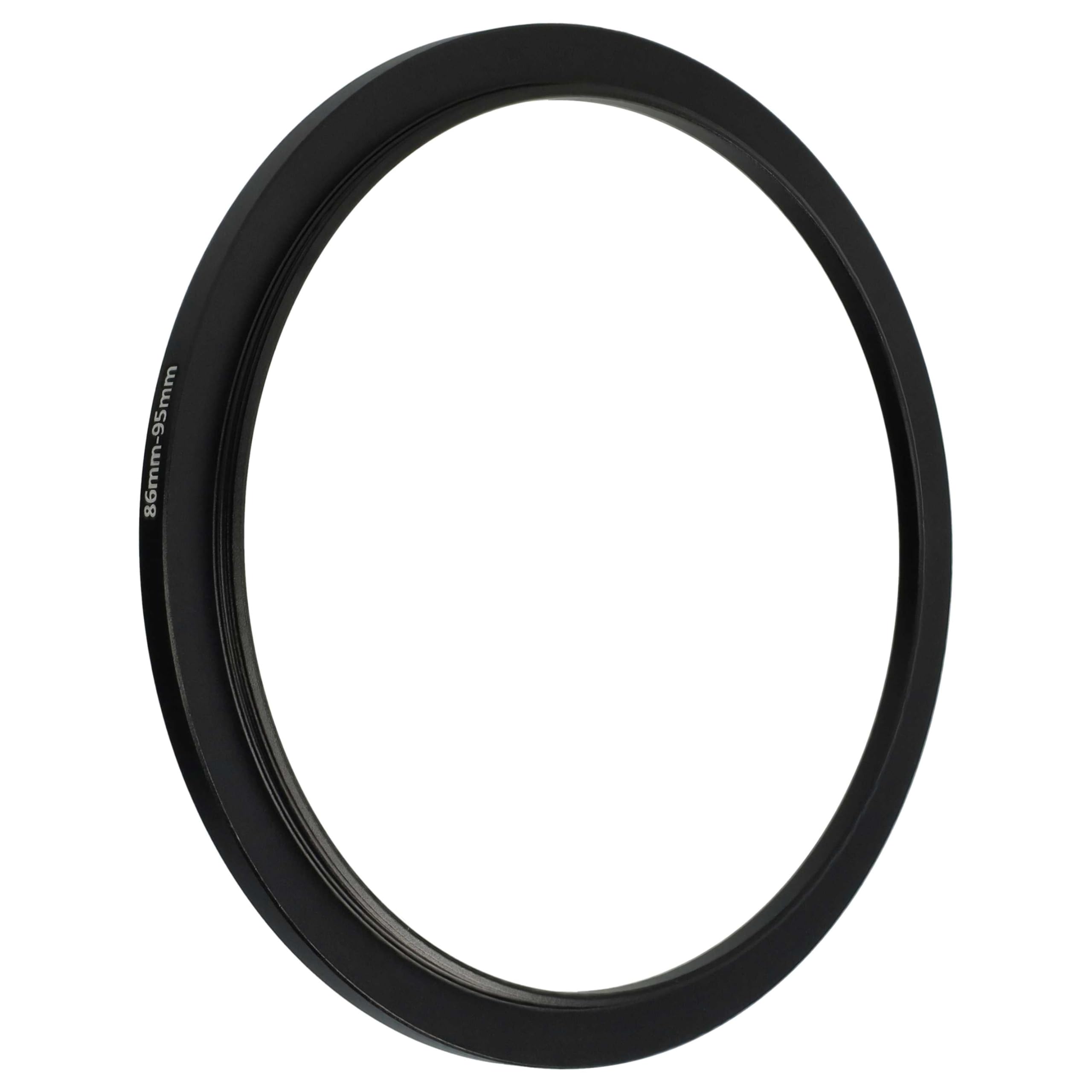vhbw Step-Up-Ring für Sony Durchmesser 77mm auf 86mm Metall
