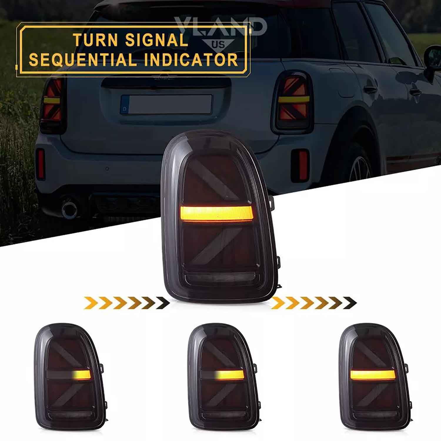 Amazon.com: VLAND LED Tail Lights Compatible with Mini Cooper