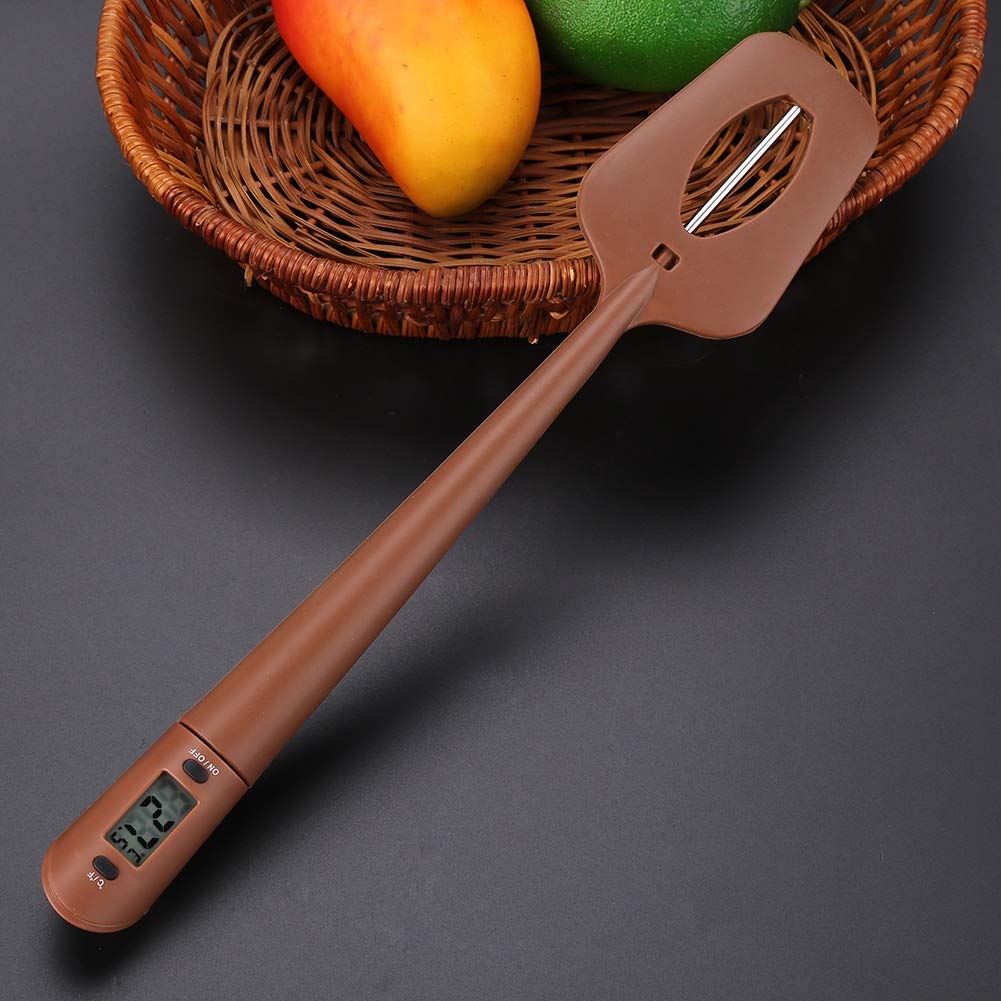 MAGT Termometro per Cioccolato, Termometro Digitale in Silicone Termometro da Forno con Display per Creme Sciroppi Salsa