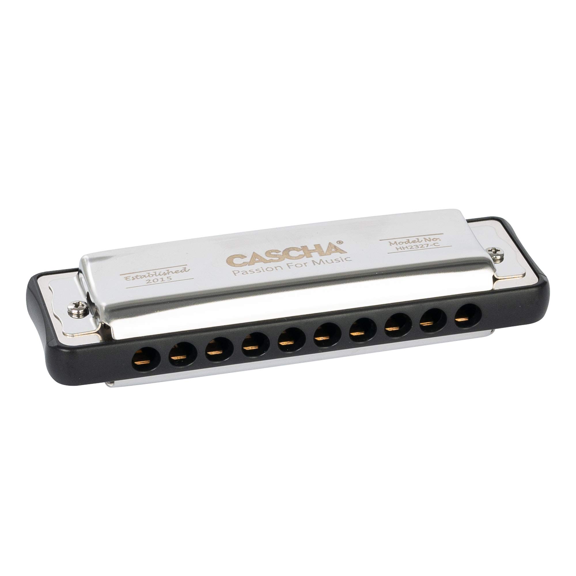 Ocean Rock Harmonica Pack 7 (C-D-E-F-G-A-Bb), 7 harmonijek ustnych z torbą, czarny