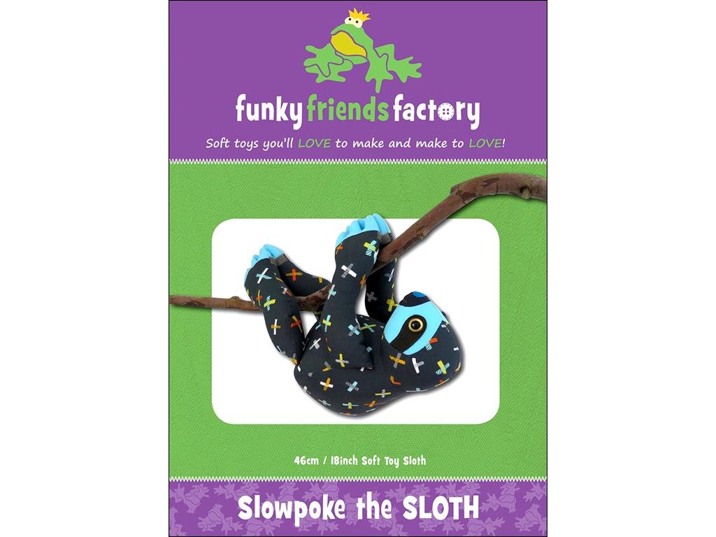 Funky Friends FactorySlowpoke Sloth Sewing Pattern