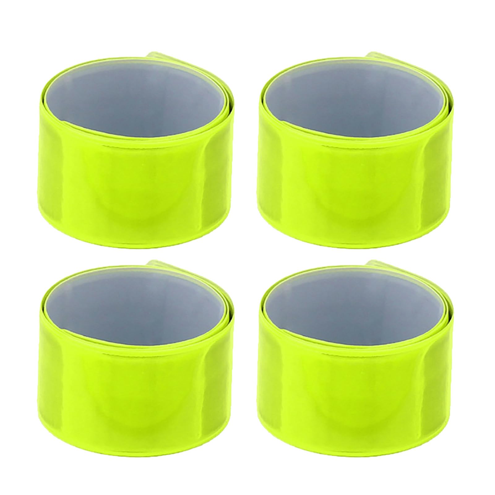 FLYXF Reflective Armbands High Visibility Reflector Bands Running Gears Elasticated Wristbands Arm Ankle Straps Belts