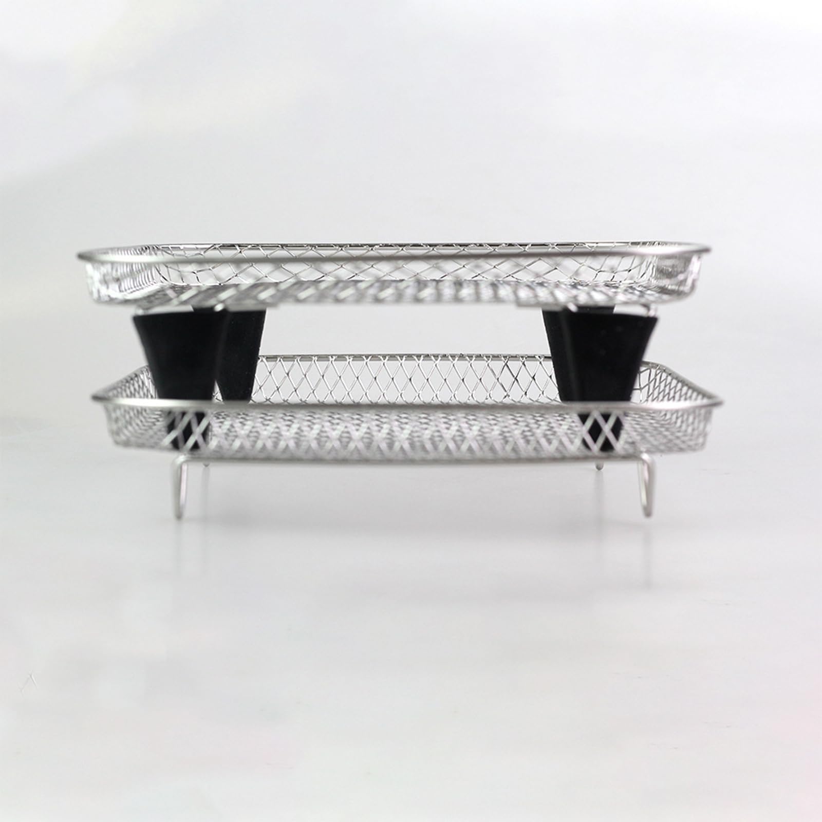Parti di ricambio per friggitrice ad aria con protezioni angolari – 24 x 25 cm – Vassoio per accessori per friggitrice ad aria – Piastra per griglia e accessori