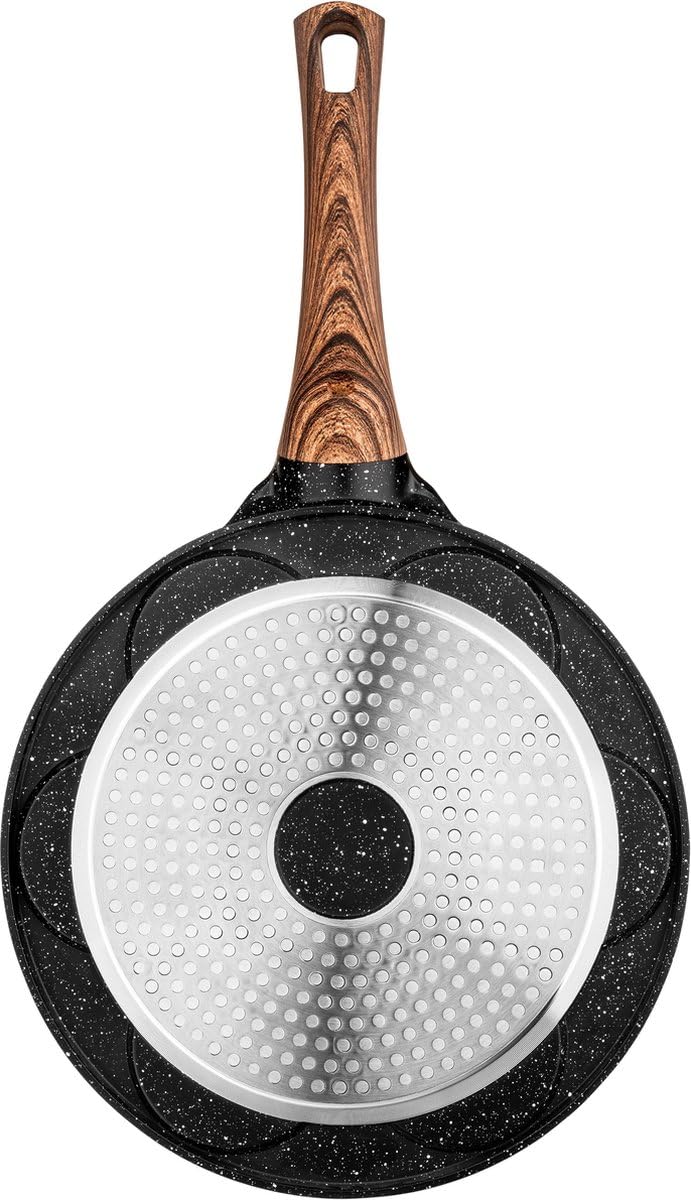 Westinghouse Padella Pancake Antiaderente - 26cm Pentola per Pancakes Induzione - Piastra Pancake - Senza PFOA - Marmo Nero Edizione Speciale