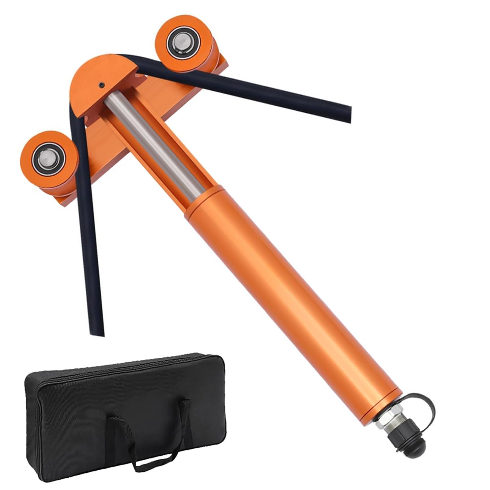 GYKOZY Manual Hydraulic Wire Bender - Portable Tube and Pipe Bending Tool with Adjustable 0-180° Angle for Copper, Aluminum, and Steel Tubing