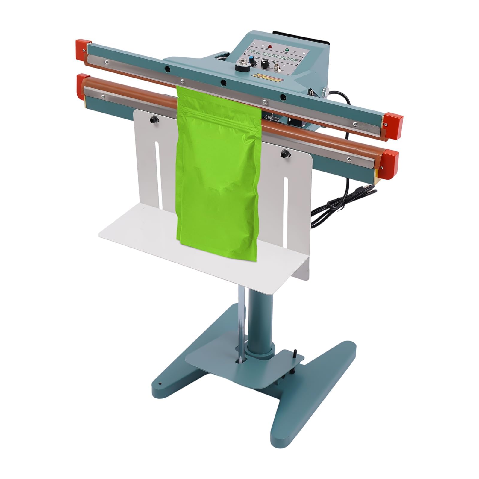 AYCDL Industrial Foot Pedal Sealing Machine with Adjustable Timer and Sealing Length for Commercial Packaging,45cm