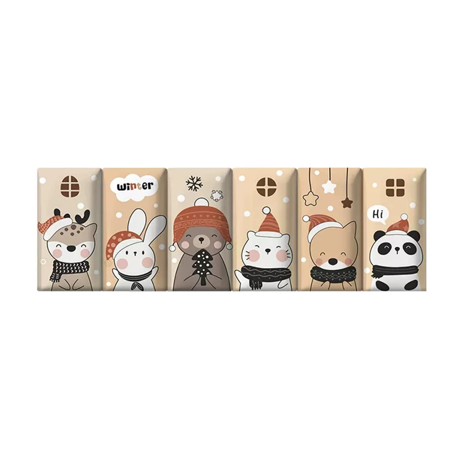 Stickers Muraux Stickers Muraux Souples Autocollants Anticollision Papier Peint, Stickers Muraux Décoratifs De Chambre d'enfants De Bande Dessinée, Panneau Mural Épaissi 3D, PU Imperméable Et Durable