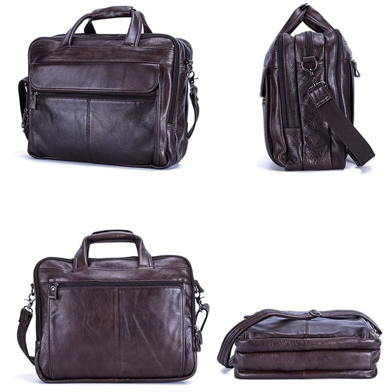 Vintage Crossbody Shoulder Bag Men's Briefcase Business Bag Computer Handbag2