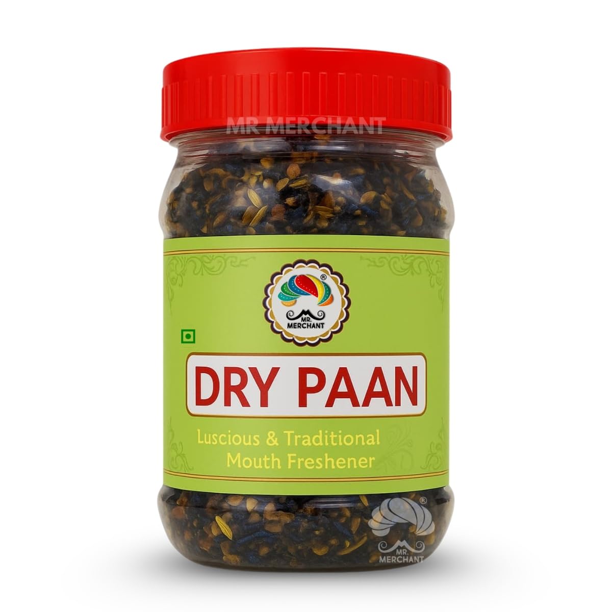 Mr. Merchant Dry Meetha Paan, 220gm [Mouth Freshener, Paan Mukhwas, After-Meal,Mukhwas, Indian Sweets]