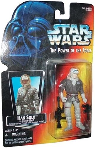 Star Wars The Power of the Force Tarjeta Roja Han Solo in Hoth Gear Figura de acción 39in Star Wars The Power of the Force Tarjeta Roja Han Solo in Hoth Gear Figura de acción 39in