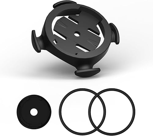 CooSpo Soporte para computadora de bicicleta, soporte para computadora de bicicleta delantero compatible con Garmin, Wahoo, XOSS para computadora,