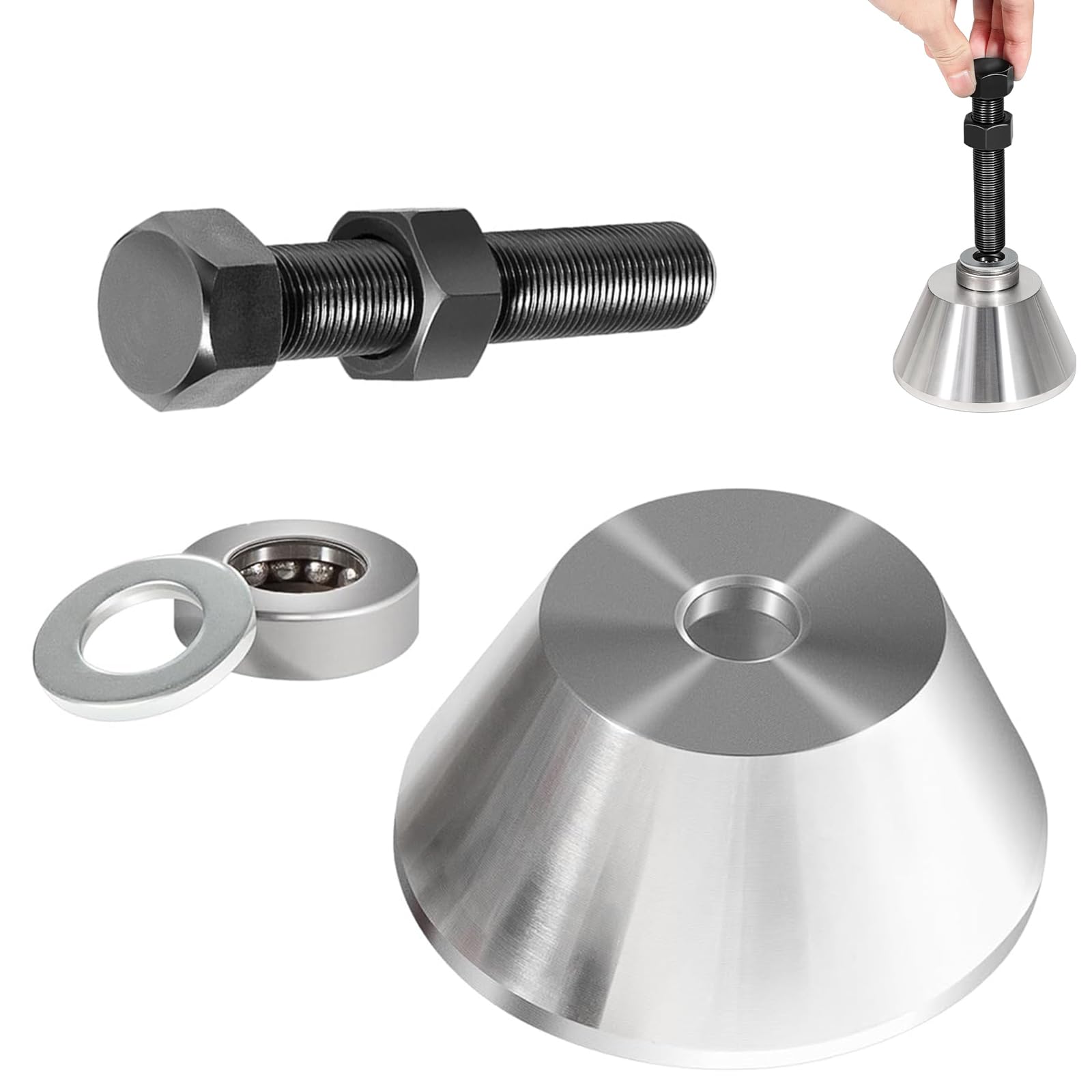 J-44645 Diesel anteriore albero motore guarnizione e usura manicotto installatore strumento misura per ISUZU 6.6L 2001-up GMT800 2500HD 3500 con motore 6.6