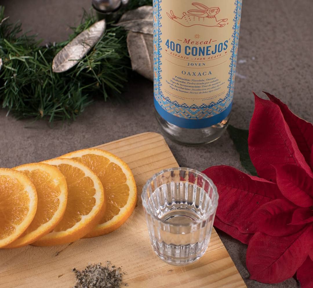 Mezcal Artesanal 400 Conejos 70 Cl.