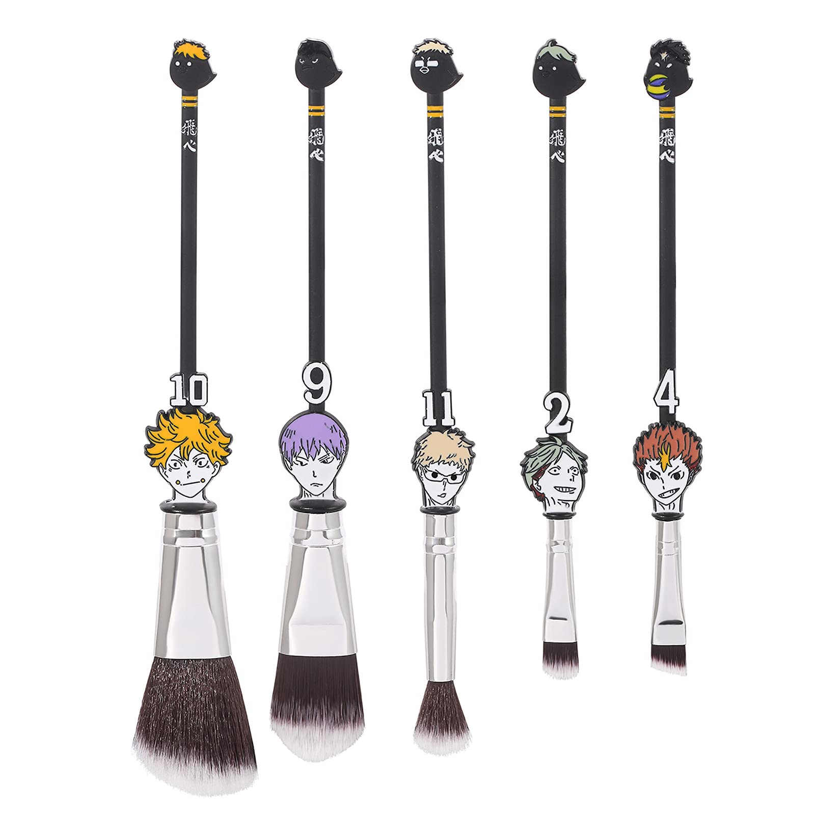One Piece Anime Luffy Chopper Skull Makeup Brush Set