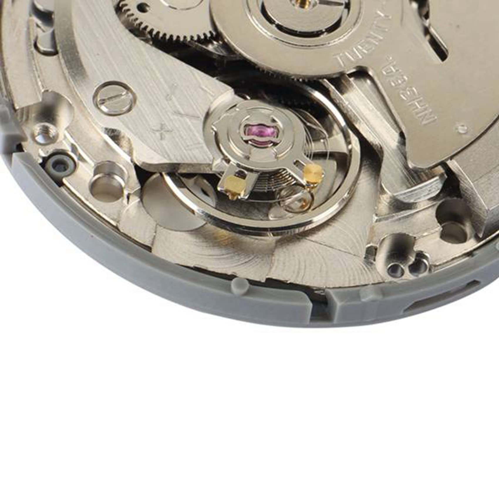 2X NH36 Anglais Date Semaine Automatique 3.8 O'Clock Couronne Montre Mouvement Mécanique Pièces de Rechange