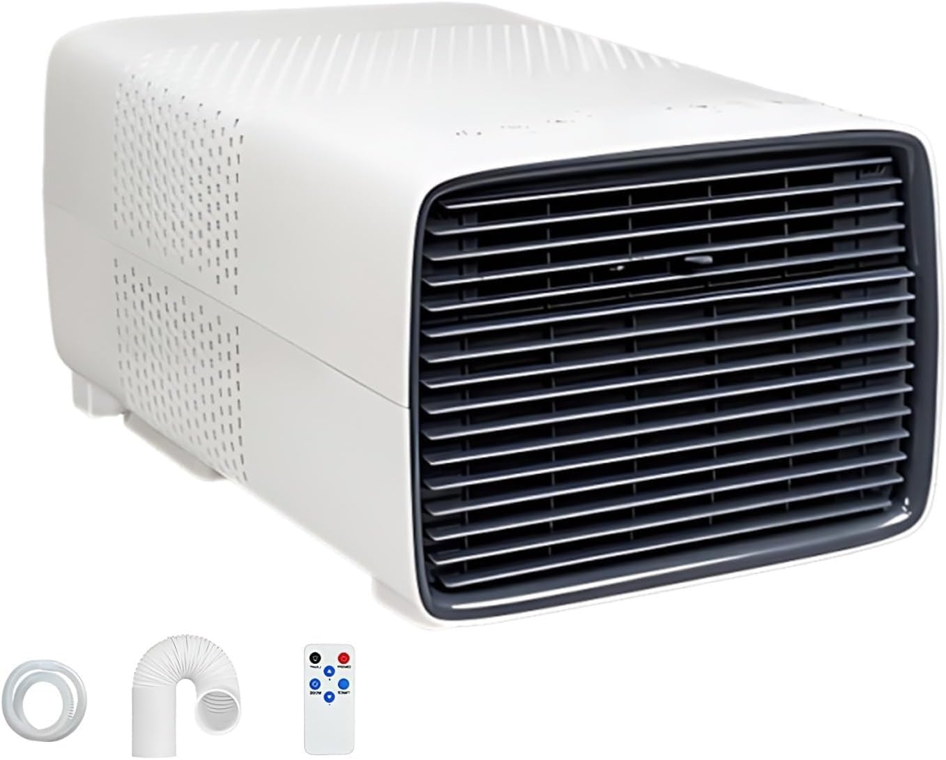 Xyfgodem One Colour 3-In-1 Personal Mini Air Conditioner With Remote Control - Quiet Dehumidifier For Home