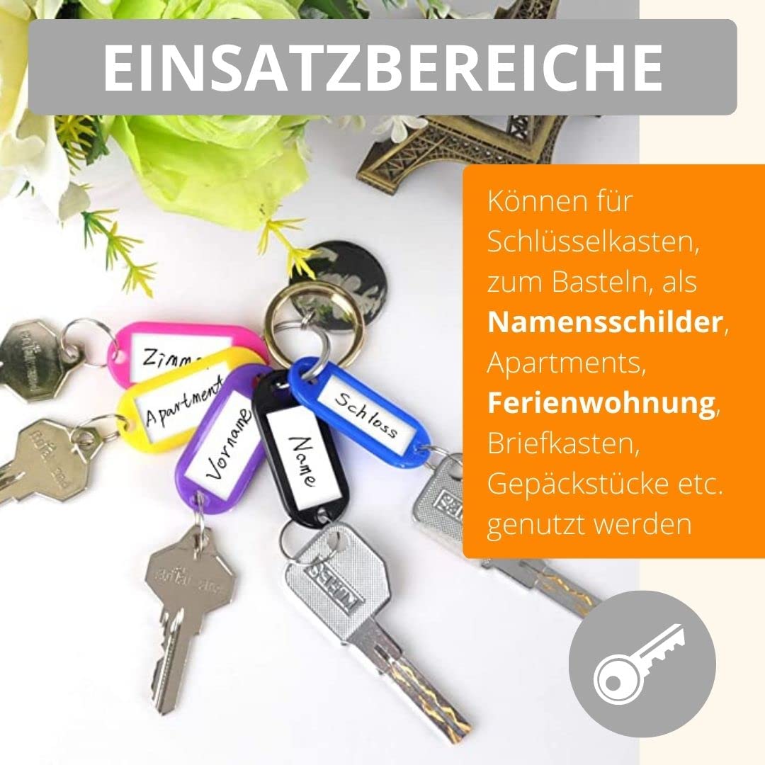 Schlüsselschilder Beschriftbar Schlüsselanhänger Produktbild-Vorschau 11