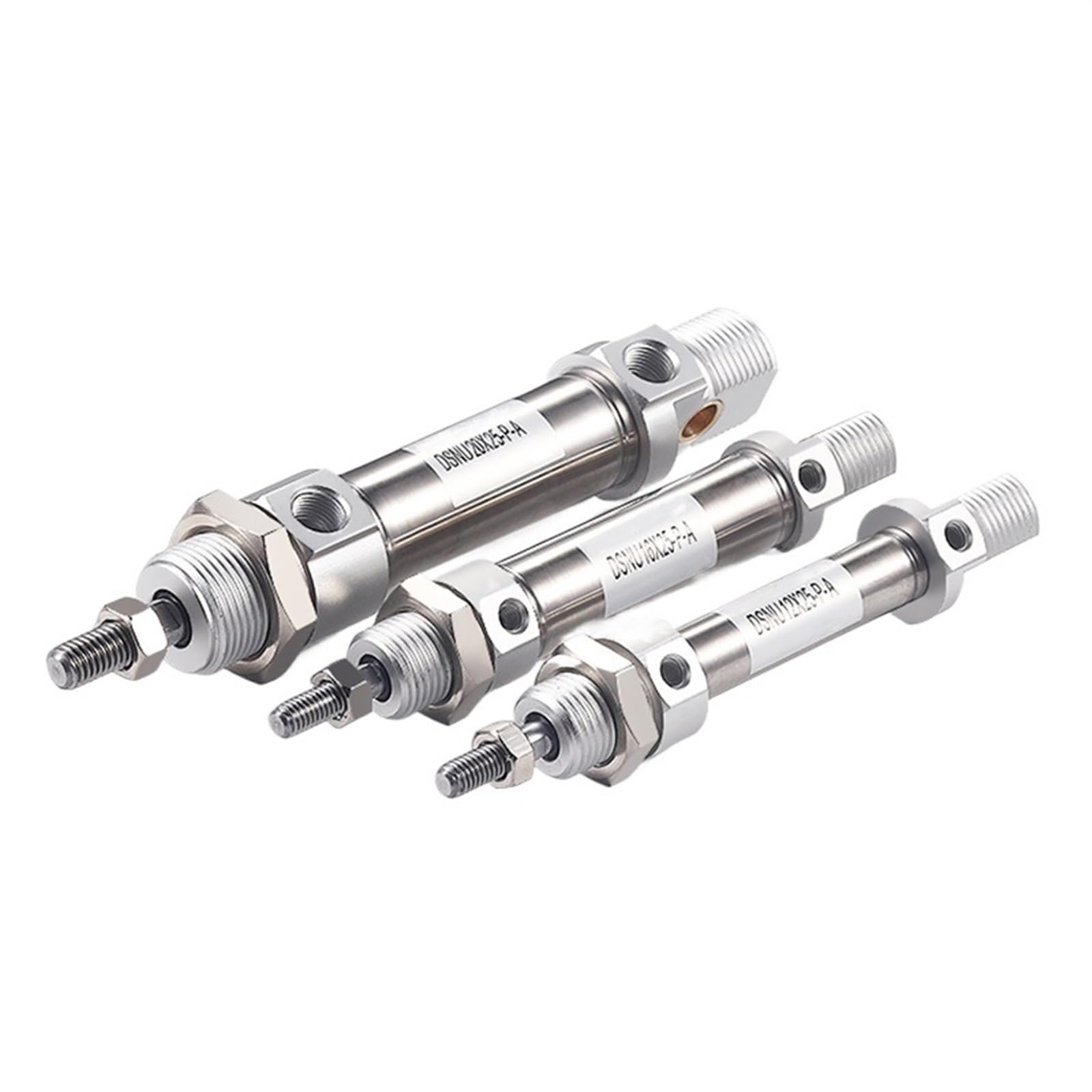 Mini cylindre pneumatique haute précision DSNU16 en acier inoxydable Premium
