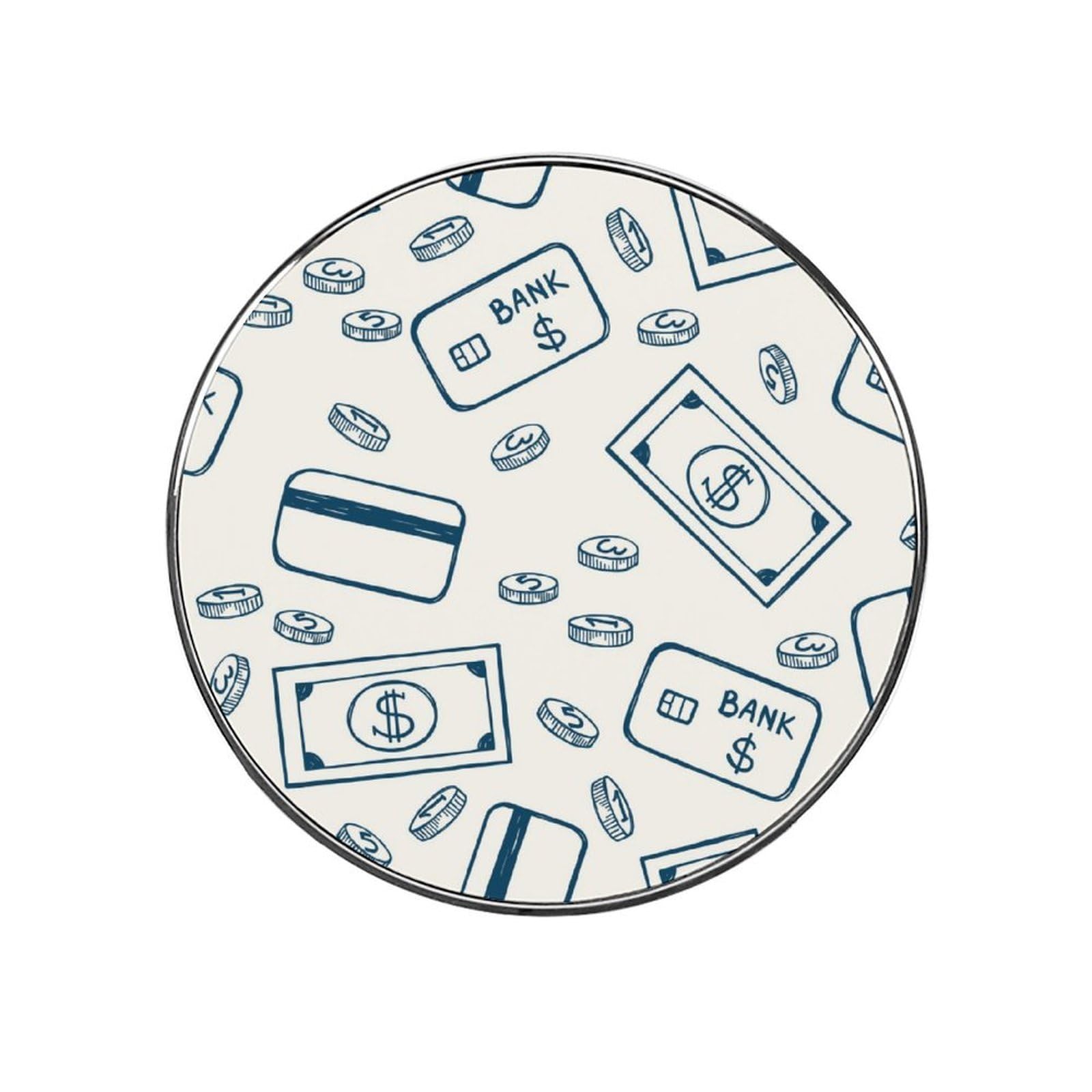 Money Refrigerator Magnet Decorative Fridge Sticker For Kitchen Office Home Décor