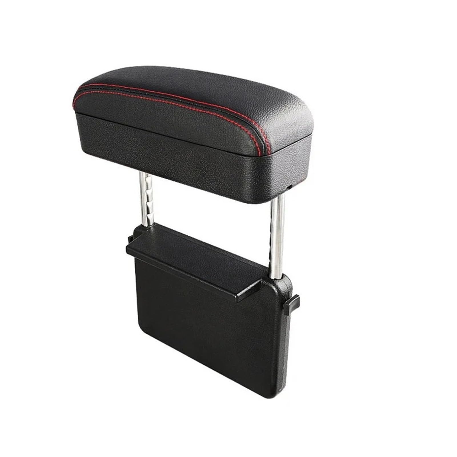 Hguvsjd Armrest Box Universal Rest Box Car Armrest Organizer Accessories Cushion Elbow Support Car Armrests(Red Line Type A)