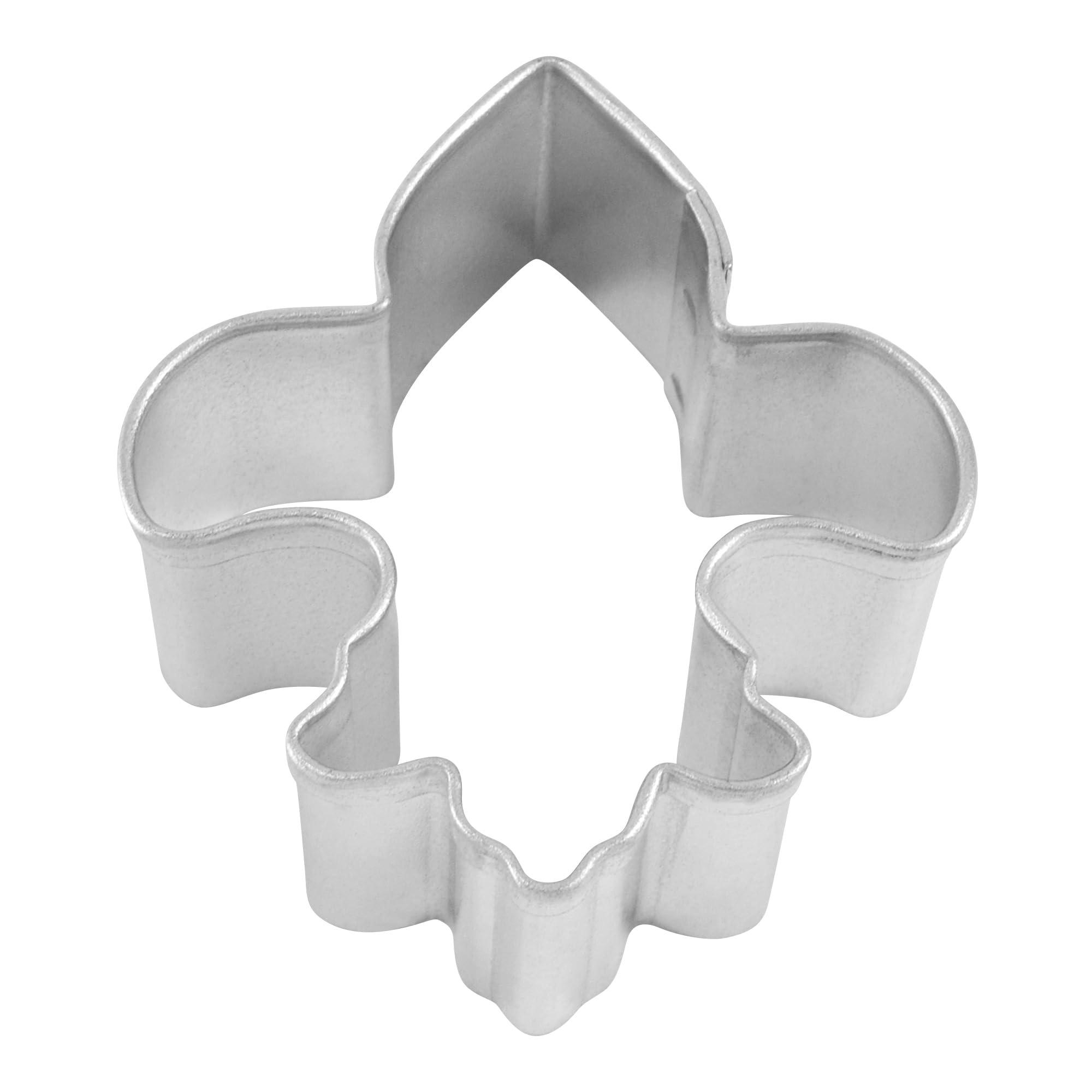 CybrTrayd R&M Mini Fleur De lis - Cortador de Galletas (Acero galvanizado, Duradero y económico)