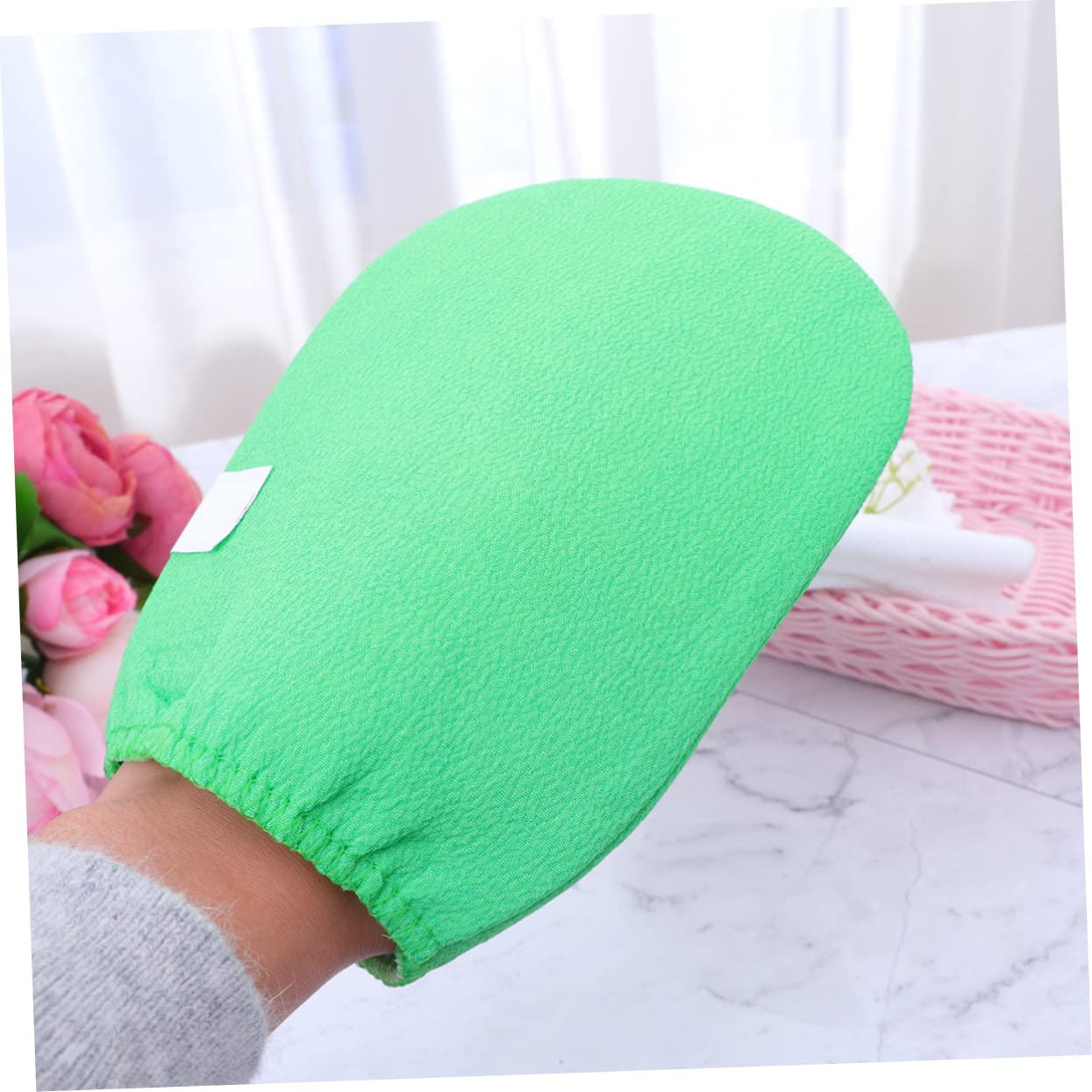 Beavorty 18 Stk Duschhandschuhe Peeling Peeling- Rückenschrubber Für Für Reiben Handschuhe Badezubehör Handschuh Bade-körperpeeling Körperwäscher Mann Badetuch Doppelseitig